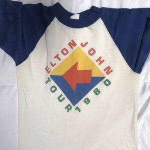 Vintage Elton John Concert Tee